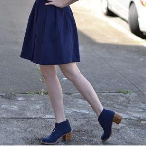 Lucky Brand chunky heeled booties